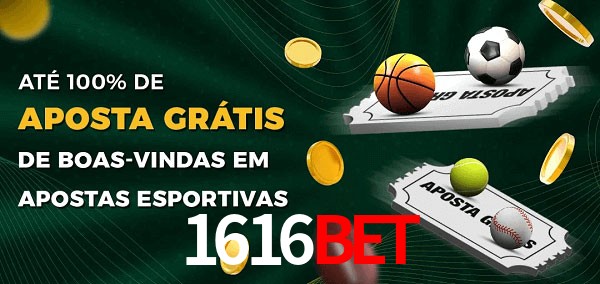 1616BET Ate 100% de Aposta Gratis