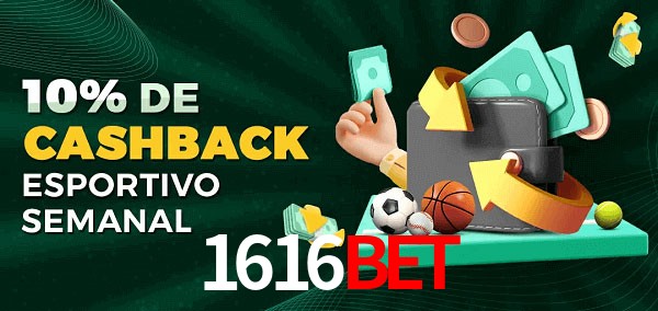 10% de bônus de cashback na 1616BET